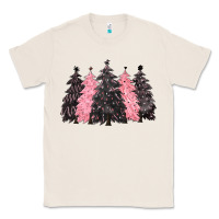 Natural pink christmas trees Classic Tee - CowGirlArtShop