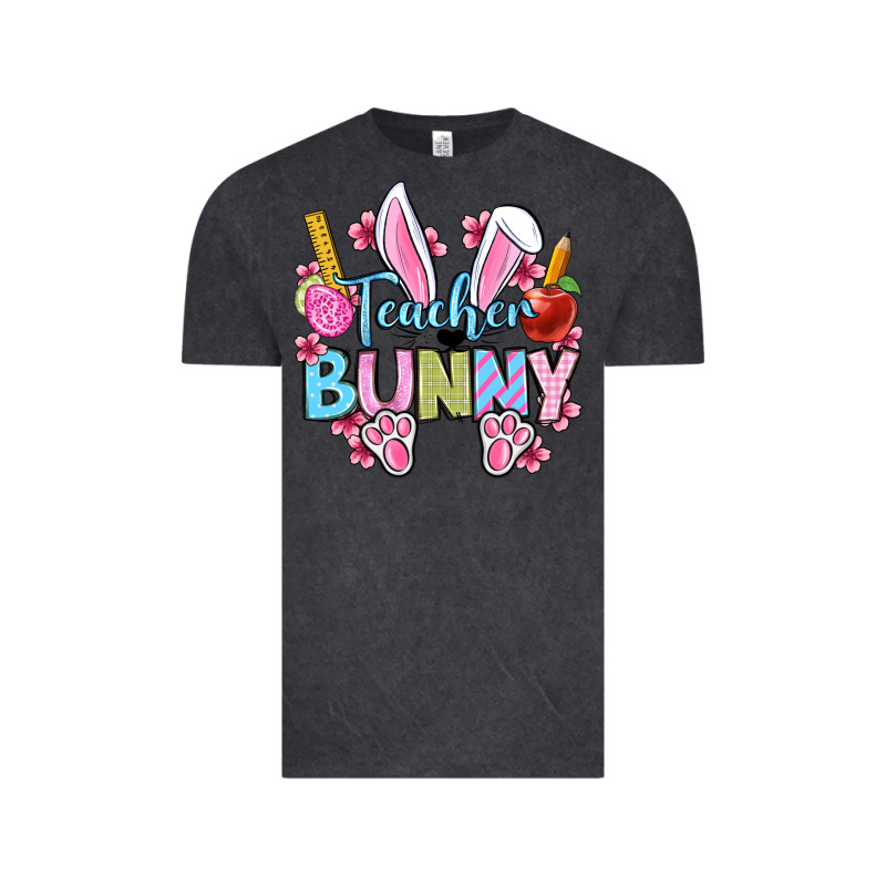 Easter Teacher Bunny Vintage Tee by OliviaCreatesArt | Teevron