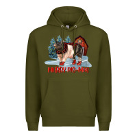 Army Green merry pigmas Premium Hoodie - LillyAllenDesigns