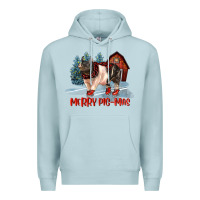 Blue Mist merry pigmas Premium Hoodie - LillyAllenDesigns