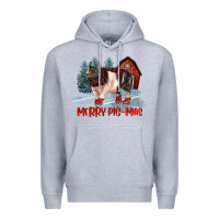 Heather Grey merry pigmas Premium Hoodie - LillyAllenDesigns