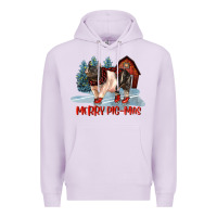 Lilac merry pigmas Premium Hoodie - LillyAllenDesigns