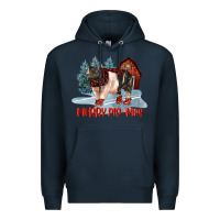 Navy merry pigmas Premium Hoodie - LillyAllenDesigns