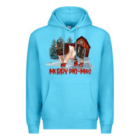 Ocean Blue merry pigmas Premium Hoodie - LillyAllenDesigns