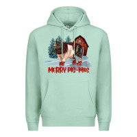 Seafoam merry pigmas Premium Hoodie - LillyAllenDesigns