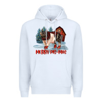 White merry pigmas Premium Hoodie - LillyAllenDesigns