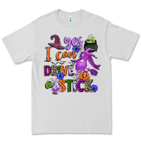 Dove Grey yes i can drive a stick Premium Tee - CowGirlArtShop