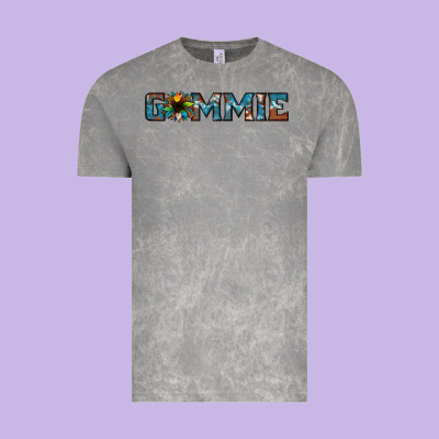 Gammie Sunflower Cowhide Vintage Tee Designed By Jasminsmagicworld