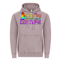 Vintage Zinc This is my straight person costume pride LGBTQ Vintage Hoodie - BundleAndBundleShop