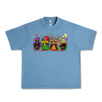 Pebble Blue Mardi Gras afro gnomies Urban Heavy Tee - FaDigitalArtStudio