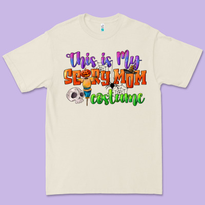 This Is My Scary Mom Costume Premium Tee Designed By Cowgirlartshop