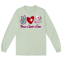 Matcha Peace Love Cna Long Sleeve Tee - RanaPortraitStore