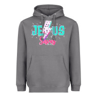 Storm jesus saves Heavyweight Hoodie - JahusDesignShop