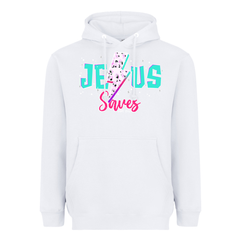 Jesus Saves Heavyweight Hoodie by JahusDesignShop | Teevron