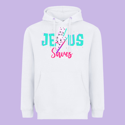 Jesus Saves Heavyweight Hoodie Designed By Jahusdesignshop