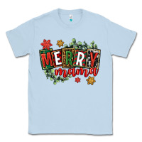 Dusty Blue merry mama Classic Tee - CowGirlArtShop