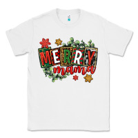 White merry mama Classic Tee - CowGirlArtShop