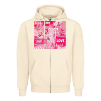 Sandshell breast cancer awareness pink Zipper Hoodie - AdoDesignShop