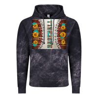 Cloud Black baseball with sunflower and gemstone tumbler Vintage Hoodie - BundleAndBundleShop