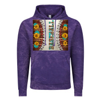 Cloud Purple baseball with sunflower and gemstone tumbler Vintage Hoodie - BundleAndBundleShop
