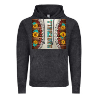 Vintage Black baseball with sunflower and gemstone tumbler Vintage Hoodie - BundleAndBundleShop
