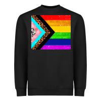 Black pride flag Heavyweight Sweatshirt - AdoDesignShop