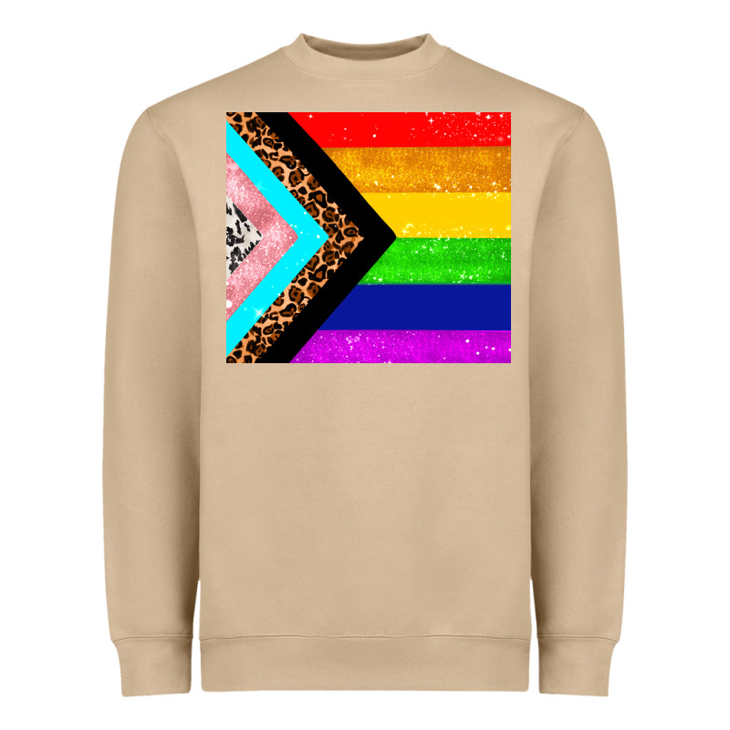 Pride Flag Heavyweight Sweatshirt by AdoDesignShop | Teevron