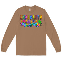 Toasted Coconut Equality Is Beautiful Long Sleeve Tee - BundleAndBundleShop