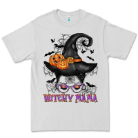 Dove Grey witchy mama messy bun Premium Tee - CowGirlArtShop