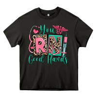 Asphalt you rn good hands registered nurse Heavy Core Tee - RanaPortraitStore