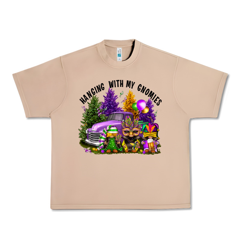 Mardi Gras Hanging With My Gnomies Urban Heavy Tee by FaDigitalArtStudio | Teevron