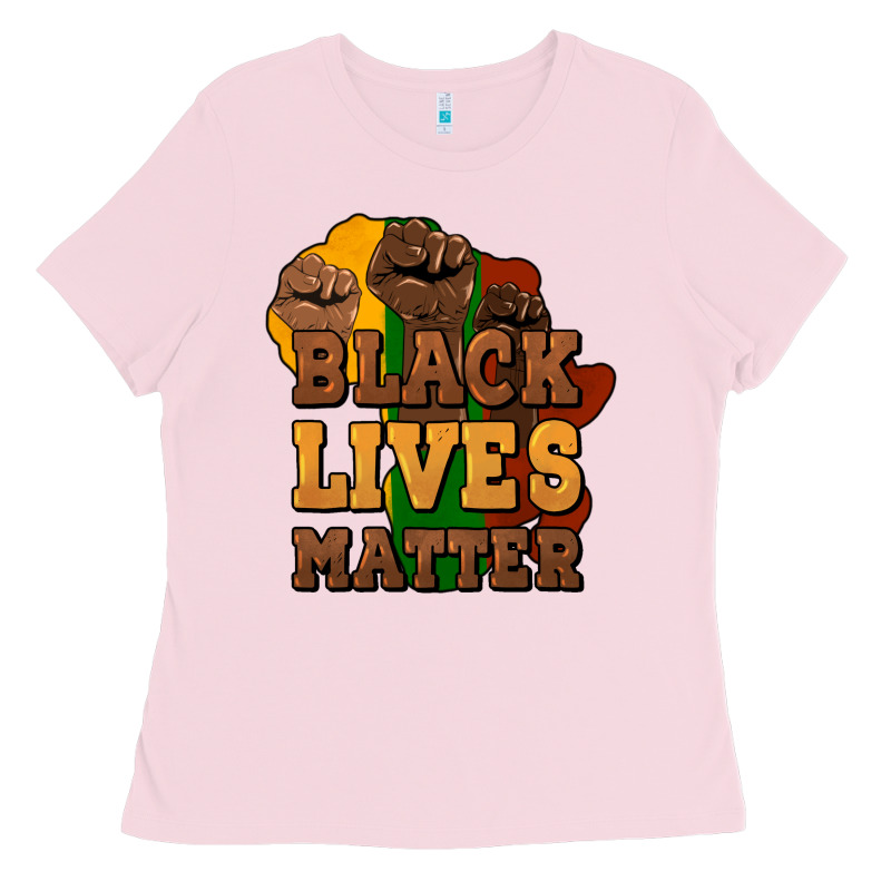 Black Lives Matter Ladies Tee by HowdyJamesFarm | Teevron