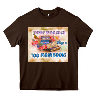 Chocolate Brown read book Heavy Core Tee - TumblerDesignByShophia
