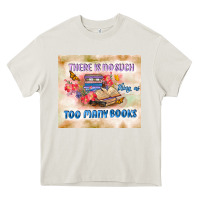Cream read book Heavy Core Tee - TumblerDesignByShophia
