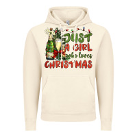 Vintage Artic just a girl who loves christmas Vintage Hoodie - BundleAndBundleShop