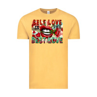 Vintage Mustard Self love is the best love Vintage Tee - FaDigitalArtStudio