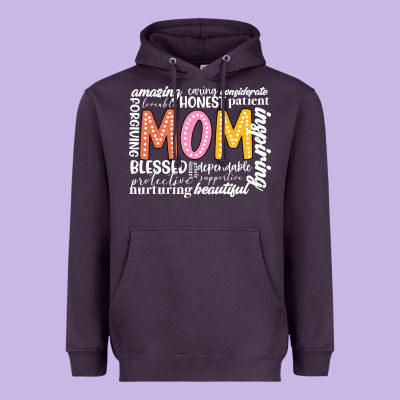 Mom Heavyweight Hoodie Designed By Jahusdesignshop