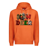Carrot oh deer christmas Premium Hoodie - LillyAllenDesigns