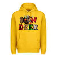 Lemon oh deer christmas Premium Hoodie - LillyAllenDesigns