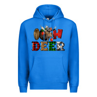 True Royal oh deer christmas Premium Hoodie - LillyAllenDesigns