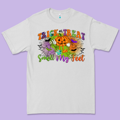 Trick Or Treat Smell My Feet Premium Tee Designed By Cowgirlartshop