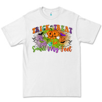 White trick or treat smell my feet Premium Tee - CowGirlArtShop