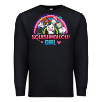 Black squishmallow girl Premium Sweatshirt - JahusDesignShop