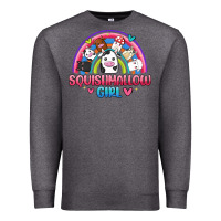 Charcoal Heather squishmallow girl Premium Sweatshirt - JahusDesignShop