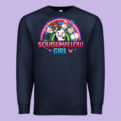 Squishmallow Girl Premium Sweatshirt Designed By Jahusdesignshop