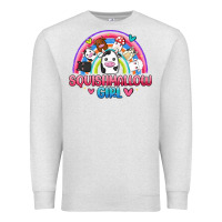 Oatmeal Heather squishmallow girl Premium Sweatshirt - JahusDesignShop