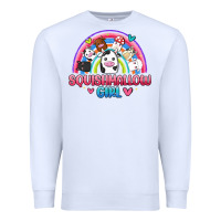 White squishmallow girl Premium Sweatshirt - JahusDesignShop