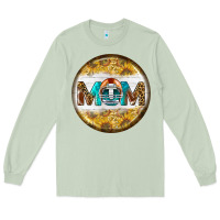 Matcha american football round earrings Long Sleeve Tee - BundleAndBundleShop