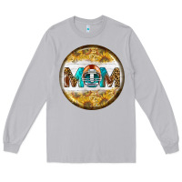 Moon Dust american football round earrings Long Sleeve Tee - BundleAndBundleShop