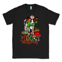 Black mooey christmas holstein cow Classic Tee - CowGirlArtShop